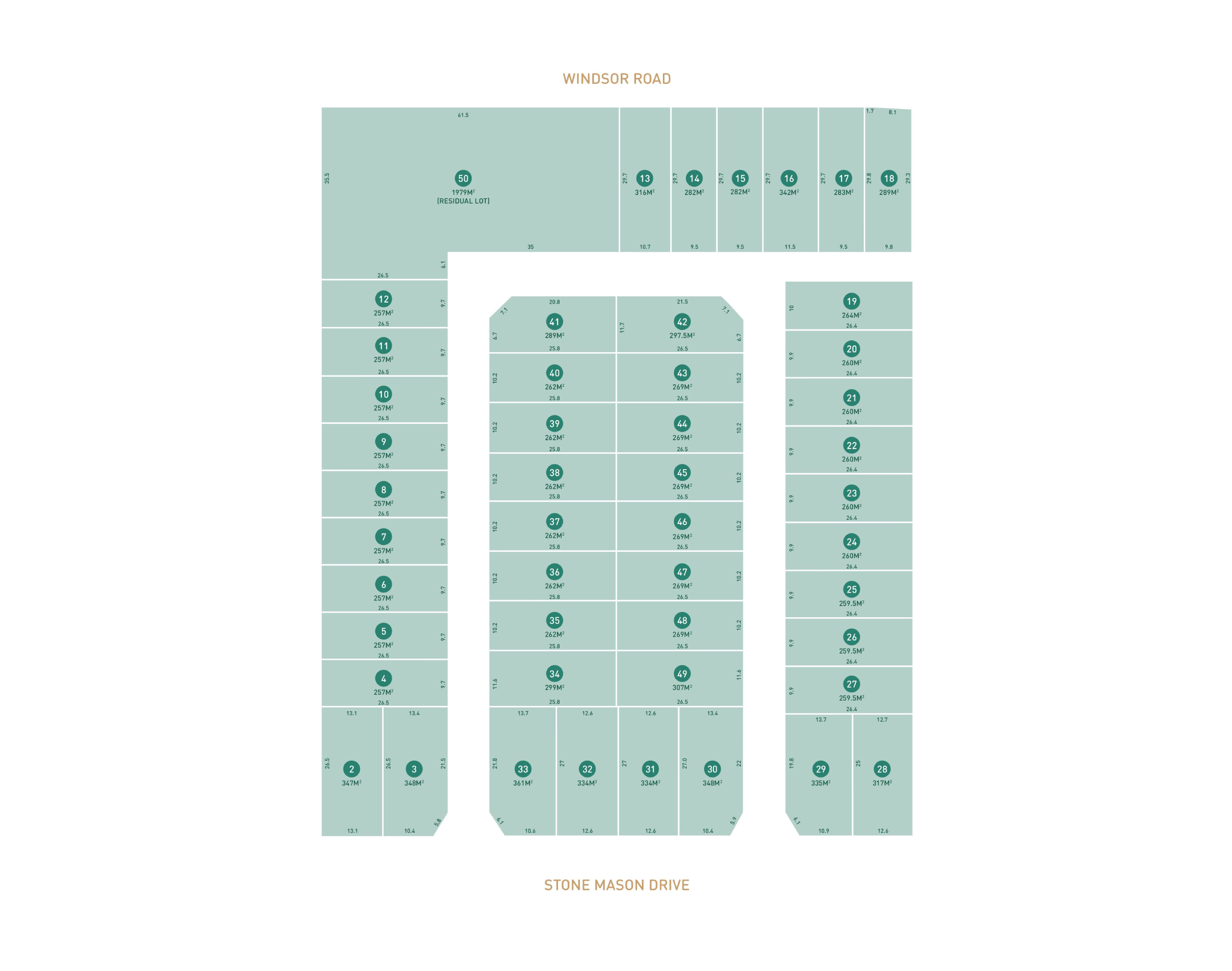 Norwest Estate 1 Subdivision Plan